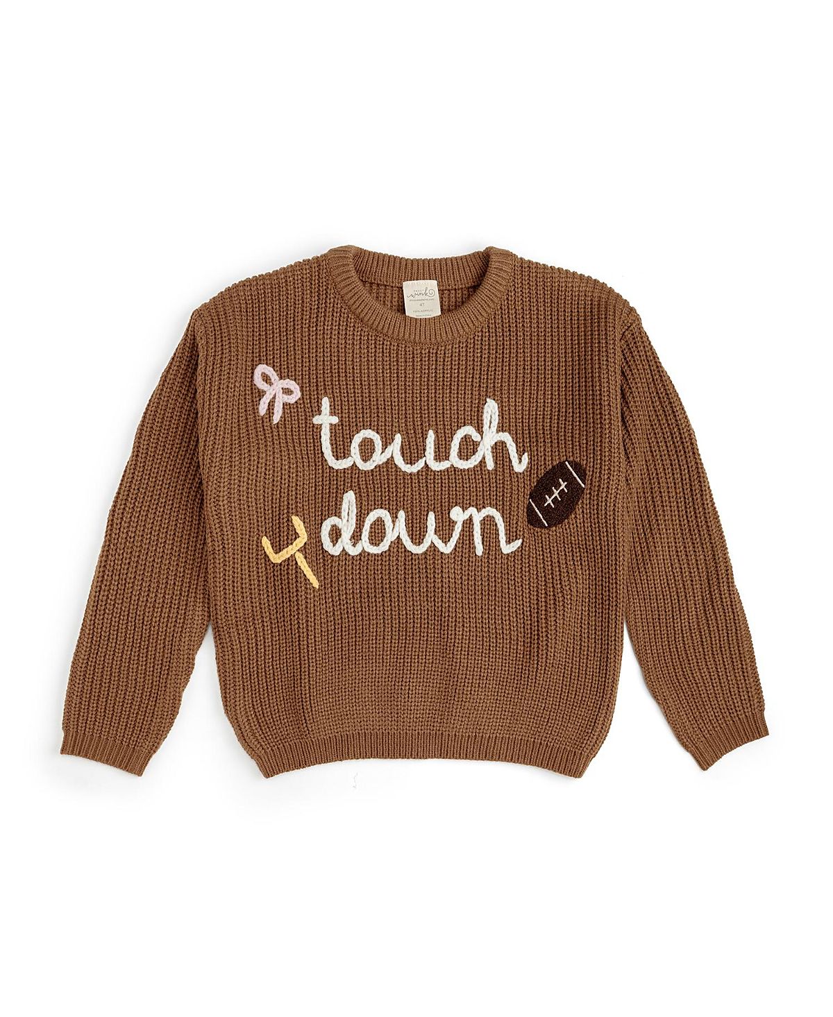 Sweet Wink Girls' Touchdown Sweater - Big Kid