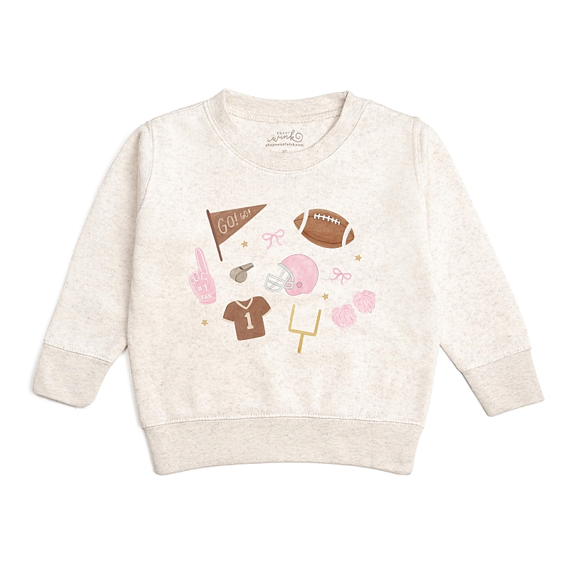 Sweet Wink Girls' Game Day Icon Sweatshirt - Baby, Little Kid