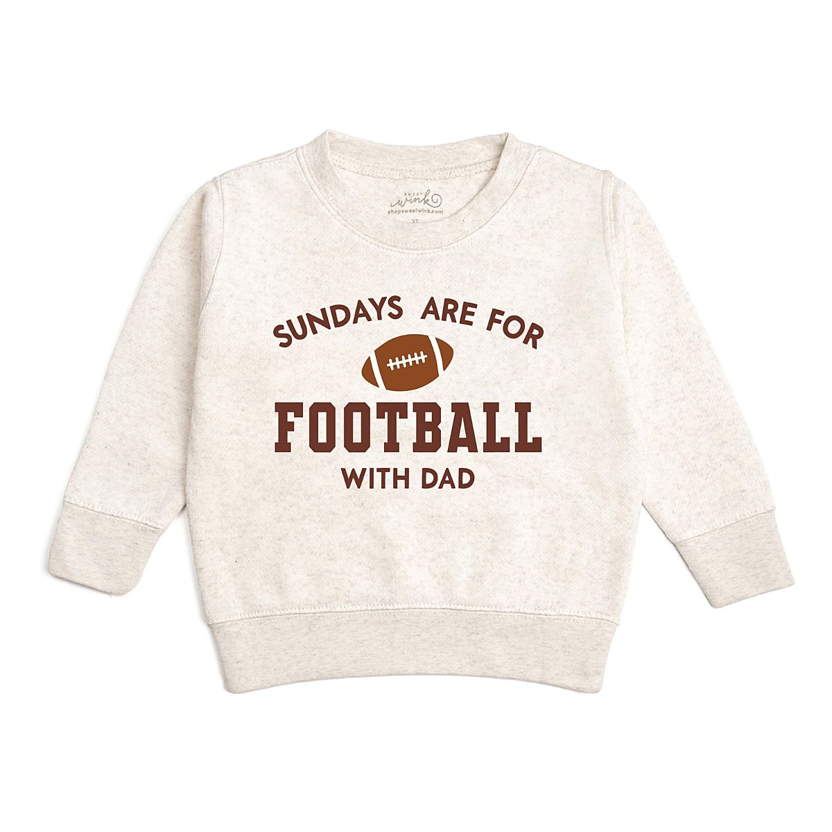 Sweet Wink Boys' Sundays Are For Football Sweatshirt - Little Kid, Big Kid
