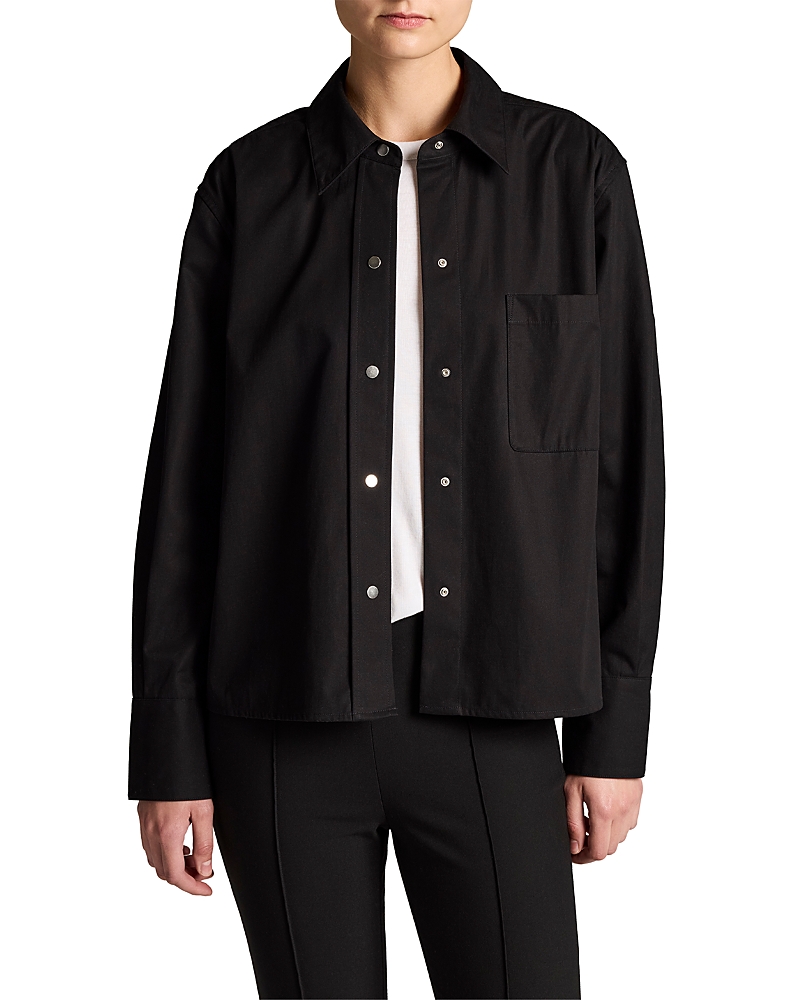 Vince Cotton Snap Closure Shirt