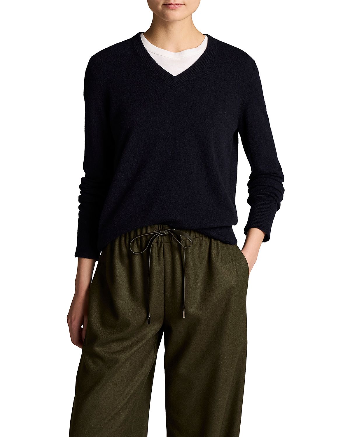 Vince Cashmere V Neck Sweater