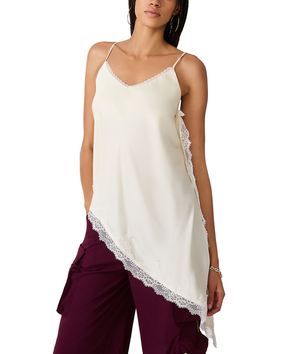Steve Madden Margan Asymmetrical Top