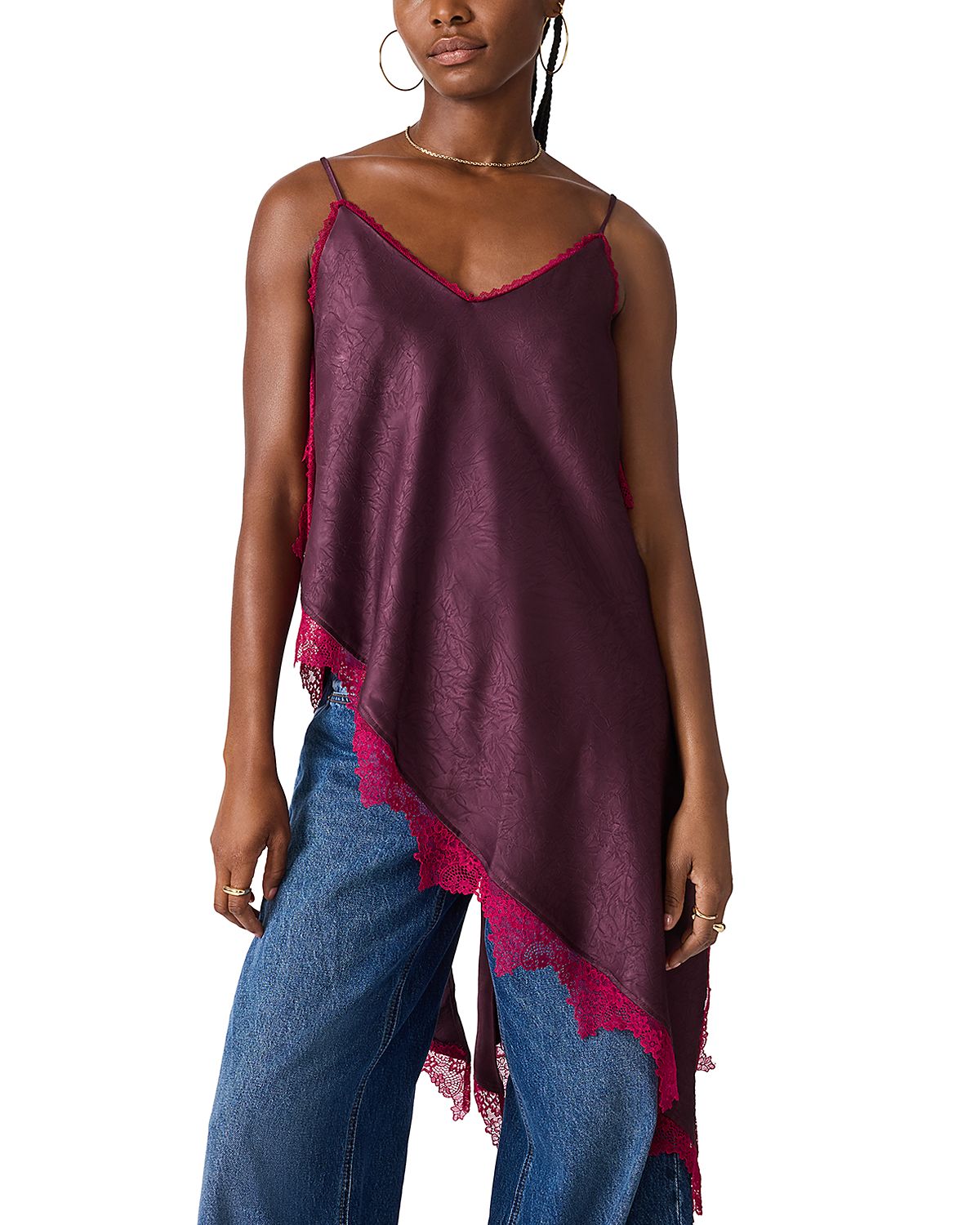 Steve Madden Margan Asymmetrical Top