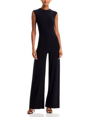 Sleeveless Crewneck Jumpsuit