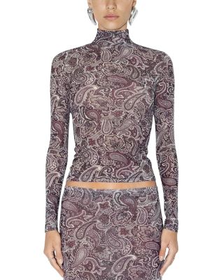 Lorden Mock Neck Top