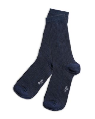 Stems Rib Knit Crew Socks