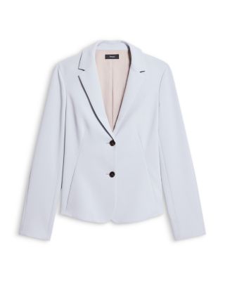 Shaped Notch Lapel Blazer