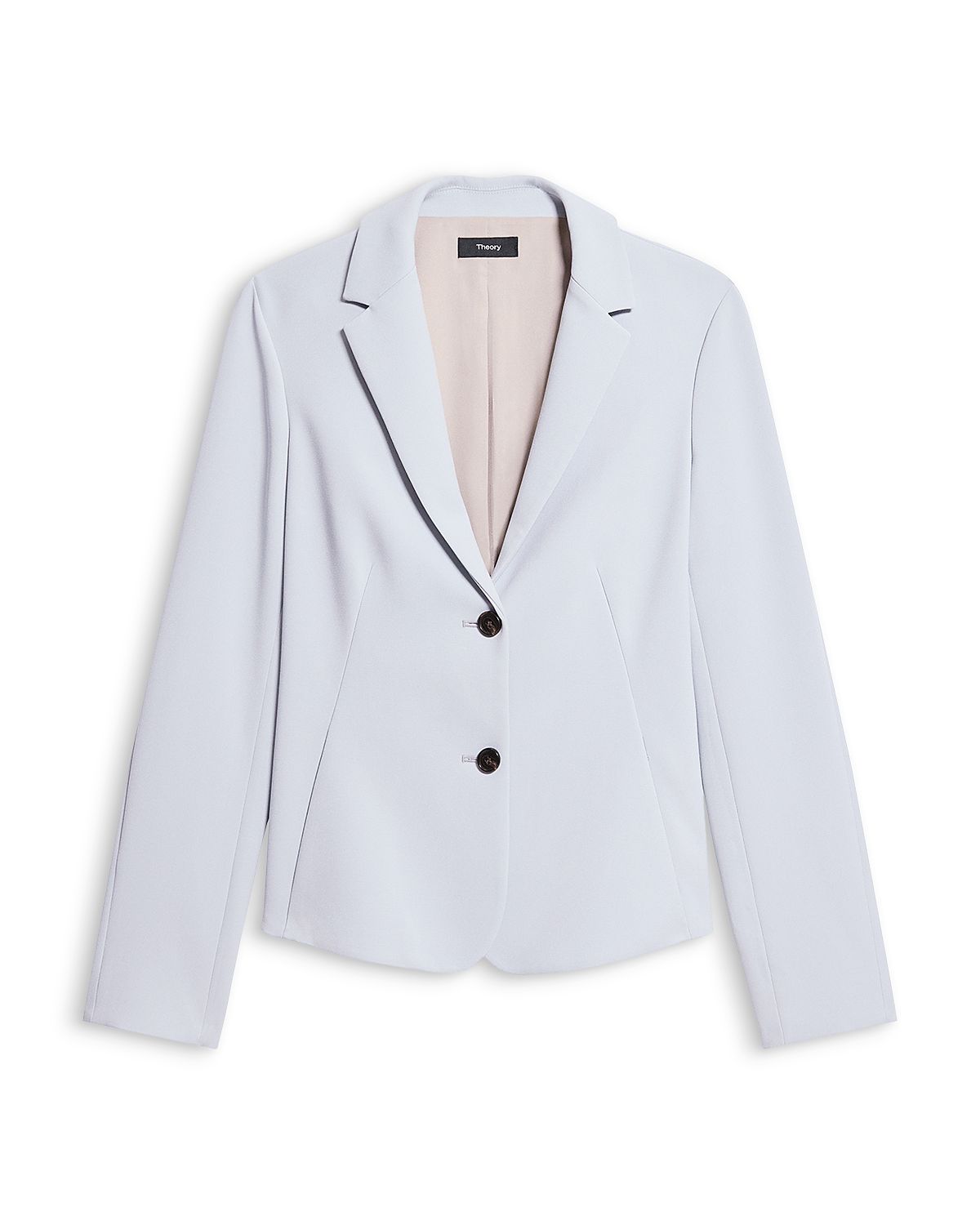 Theory Shaped Notch Lapel Blazer