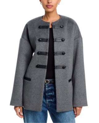 Stefan Regalia Collarless Coat