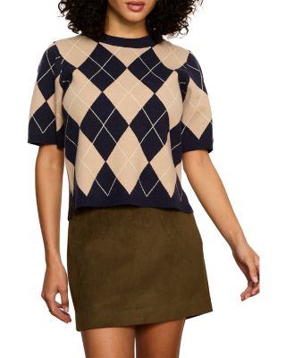 Argyle Perfect Sweater Tee