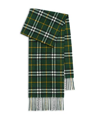 Unisex Check Cashmere Scarf - Ages 7+