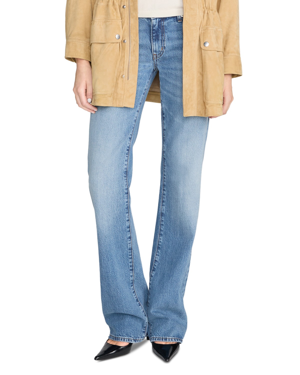 The Off Duty Low Rise Bootcut Jeans in Flutter