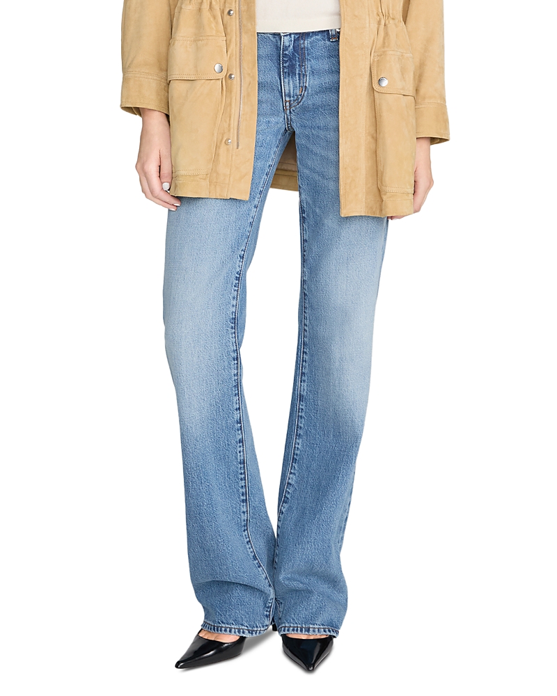 Frame The Off Duty Low Rise Bootcut Jeans in Flutter