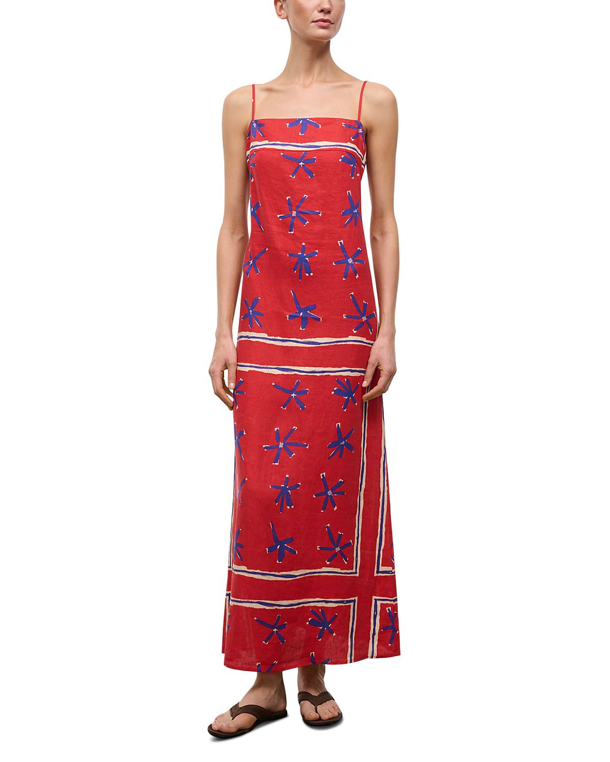 Staud Laura Linen Dress