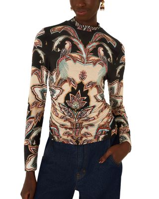 Tapestry Dream Jersey Blouse