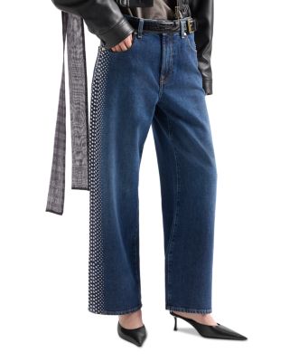 Stovepipe High Rise Ankle Straight Jeans in Revolt