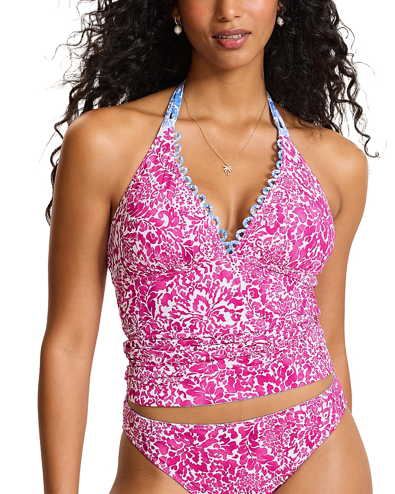 Tommy Bahama Paisley Daze Reversible Halter Swim Top