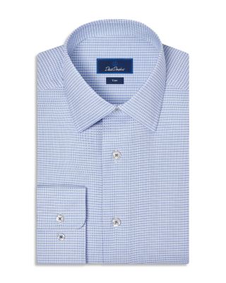 Trim Fit Micro Dobby Dress Shirt