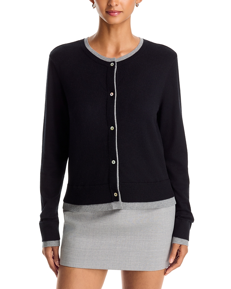 Aqua Mahlia Double Layer Cardigan - Exclusive