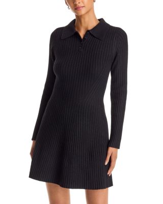Poppaea Ribbed Mini Sweater Dress - Exclusive