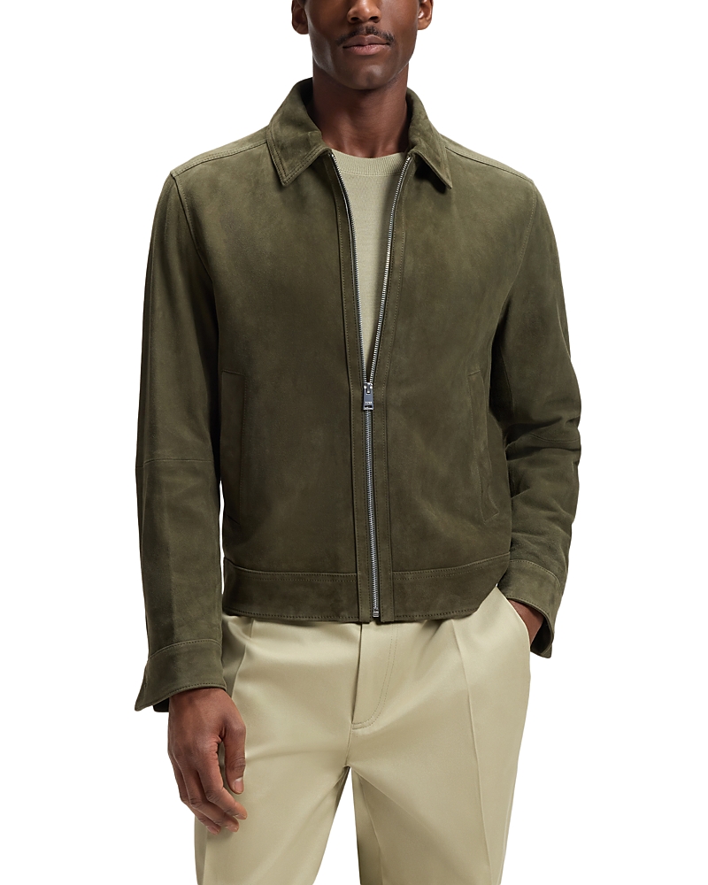 Boss H-Malbano Leather Jacket