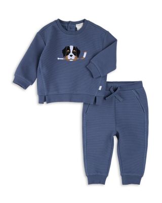 Girls Long Sleeve Rink Rover Ottoman Sweatshirt and Joggers Set - Baby