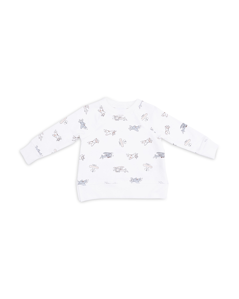 Angel Dear Boys Vintage Airplane Pilots Raglan Sweatshirt - Baby