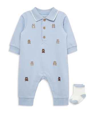 Boys' Bears Coverall & Socks Set - Baby