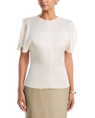 Draped Sleeve Top
