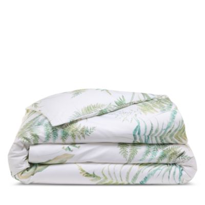 Jaro Blanc Leaf Print Duvet Cover, King