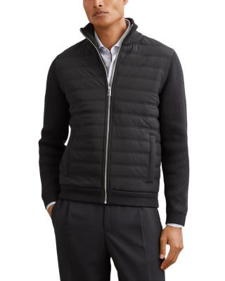Townsend Long Sleeved Zip Through Funnel Quilted Jacket