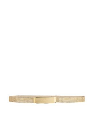 Balmain Braided Brass Belt