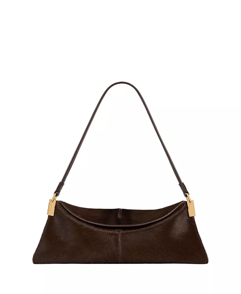 Balmain 64-83 Small Bag in Pony-Effect Leather