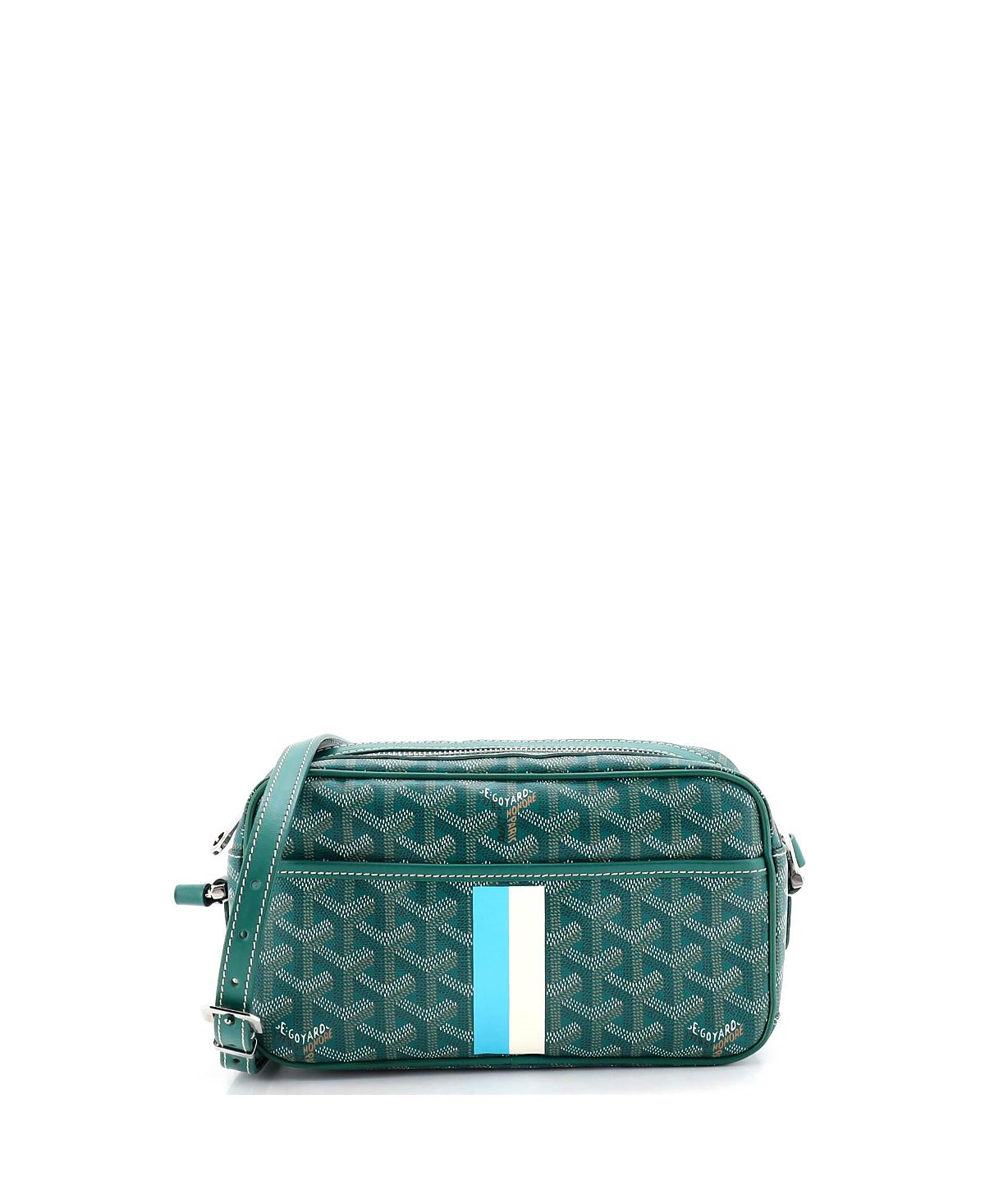 Pre-Owned Goyard Cap Vert Bag Printed Coated Canvas