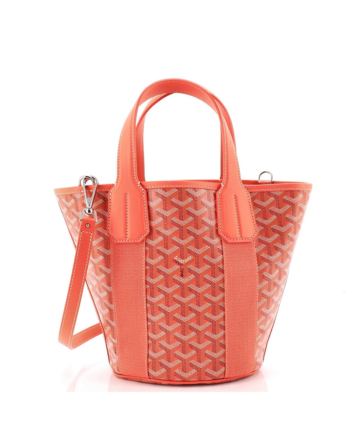 Pre-Owned Goyard Pm Belharra Tote Coated Canvas