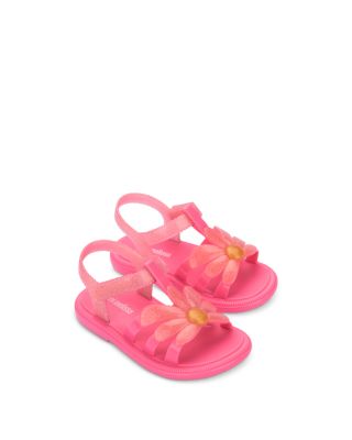 Mini Melissa Girls' Hip Bloomy Sandals - Toddler