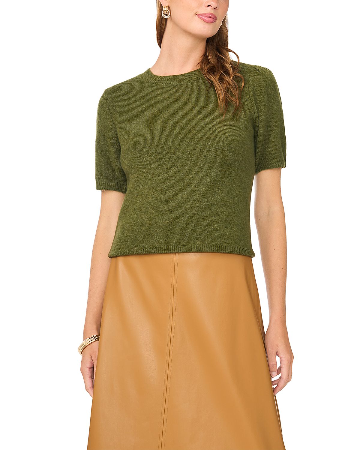 Vince Camuto Short Sleeve Sweater