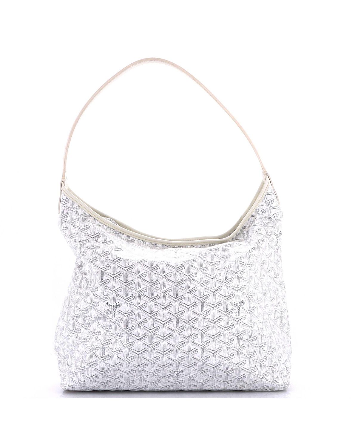 Pre-Owned Goyard Boheme Hobo Coated Canvas