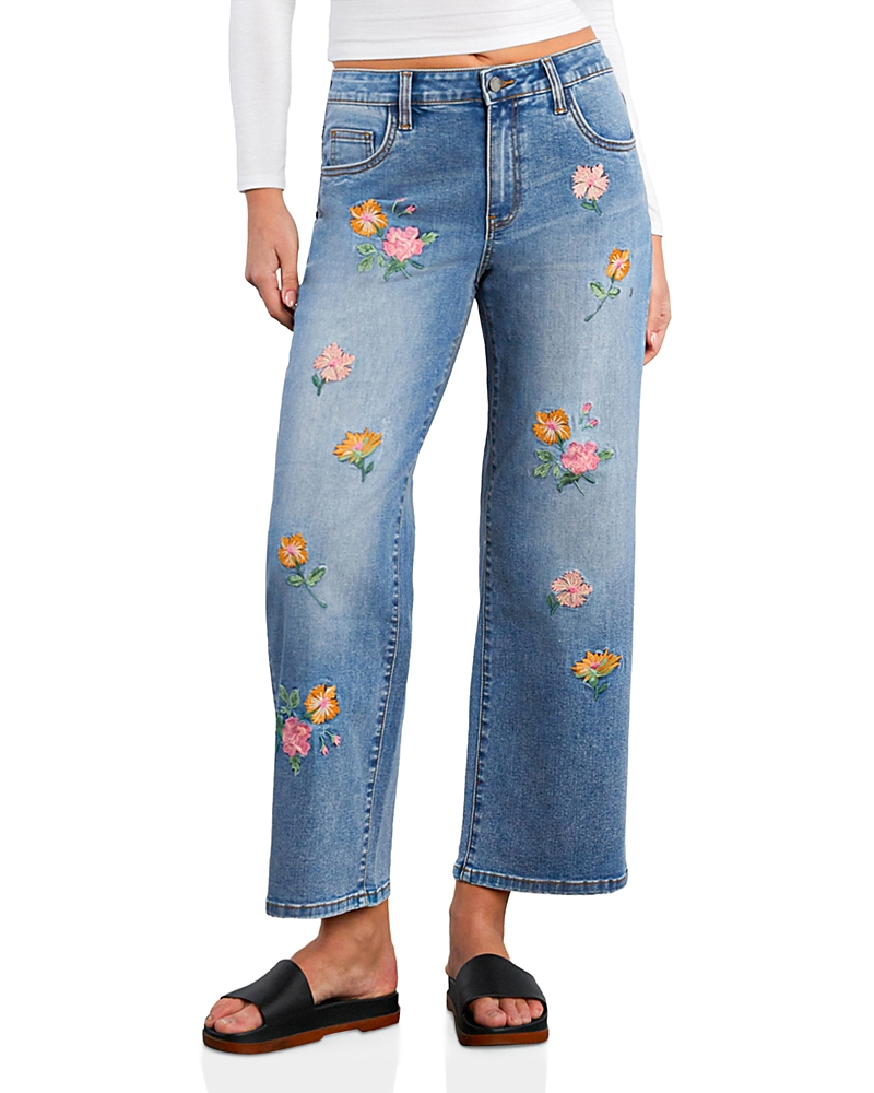 Billy T The Botanical Relaxed Straight Jeans In Relaxed Blue