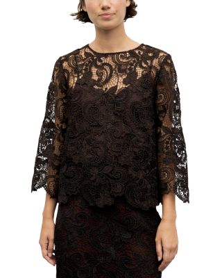 Lisou Lace 3/4 Sleeve Blouse