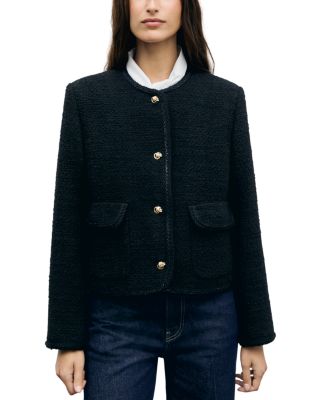 Judye Tweed Button Front Jacket