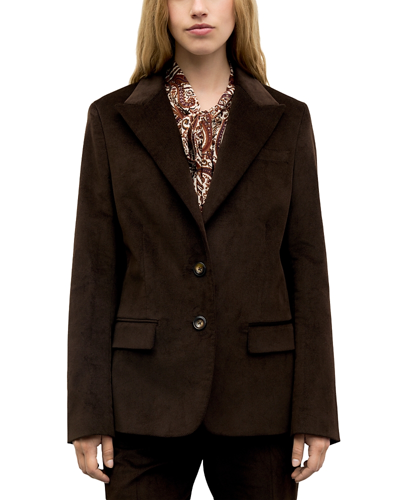 Gerard Darel Jem Two Button Peak Lapel Jacket