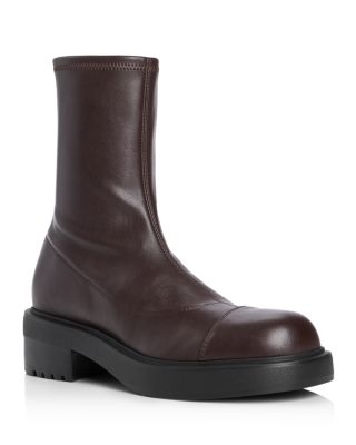 Women's Junney Leather Combat Boots