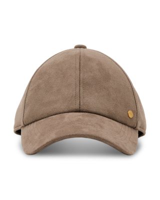 Nicky Faux Suede Baseball Cap