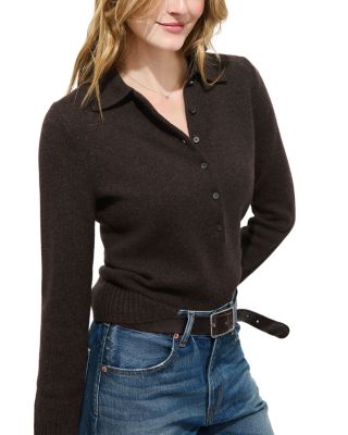 Park Cashmere Polo Sweater