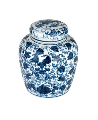  Decorative Small Ceramic Ginger Jar with Lid