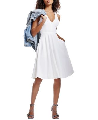 Catalina V-Neck A-Line Midi Dress - thumbnail 5