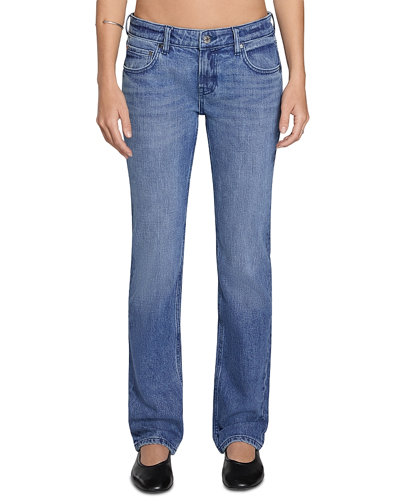Eb Denim Lennon Low Rise Slim Cigarette Jeans in Coldwater