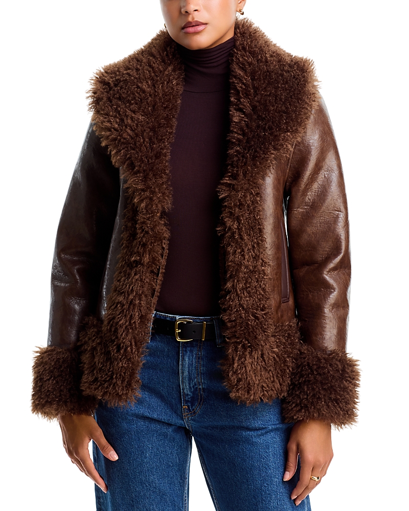 Blanknyc Penny Lane Faux Fur Jacket