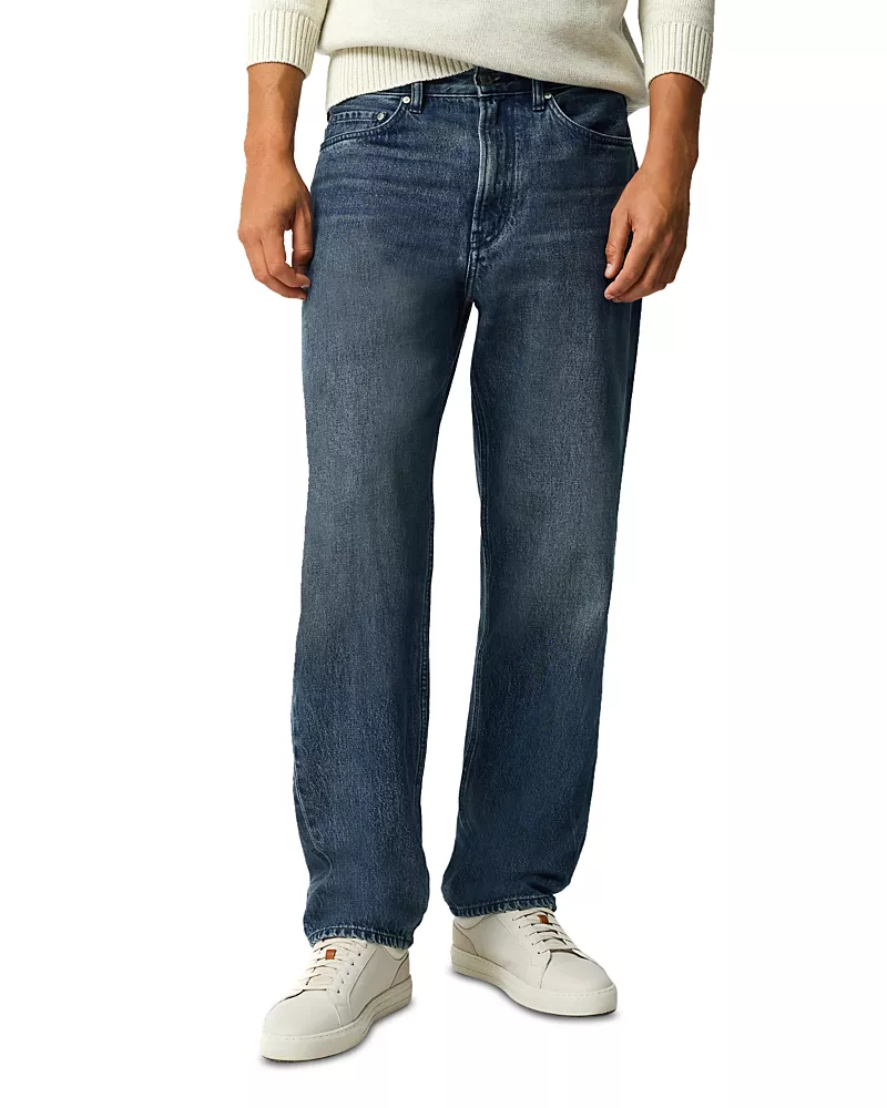 Rodd & Gunn Dunearn Loose Fit 32 Jeans in Washed Indigo